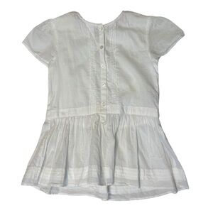 Burberry 100% Cotton Peplum style lightweight‎ summer luxury Blouse girl's 6